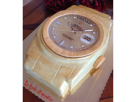 torta a forma di rolex